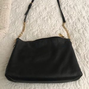 Michael Kors Black leather crossbody